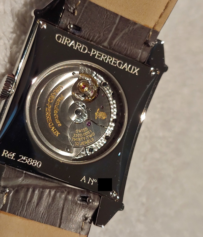 Girard Perregaux watch listing