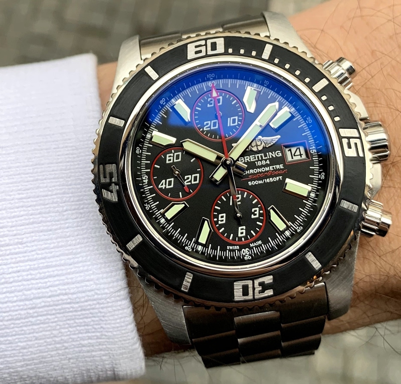 Breitling watch listing