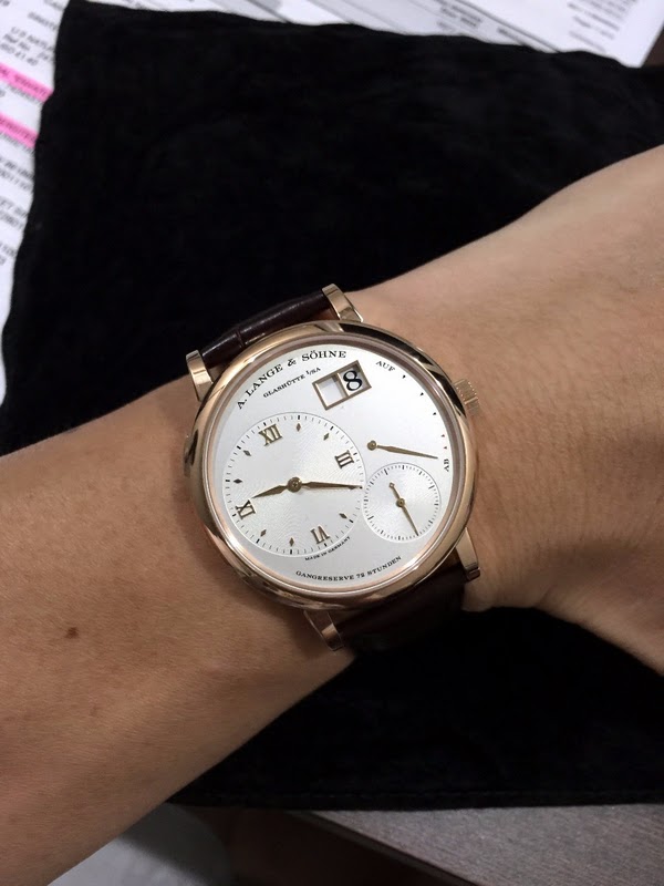 A. Lange and Söhne watch listing