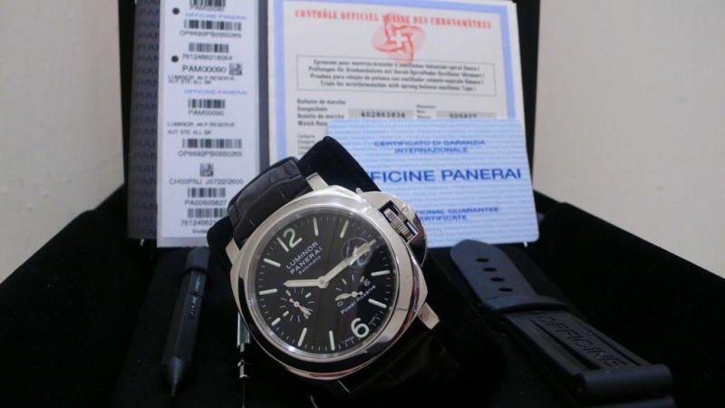 Panerai watch listing