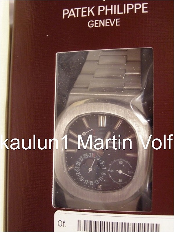 Patek Philippe watch listing