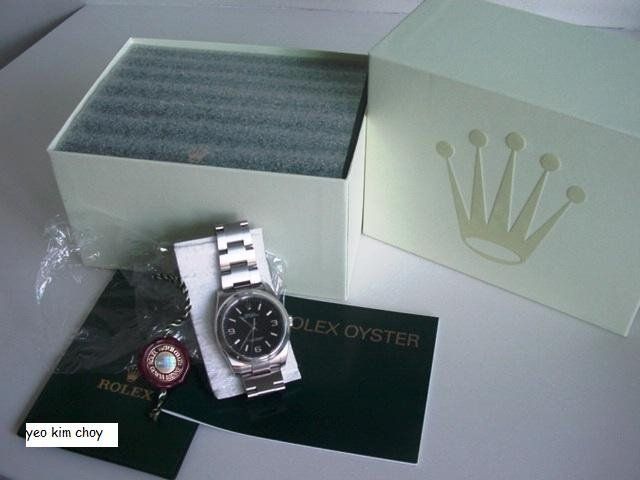 Rolex watch listing