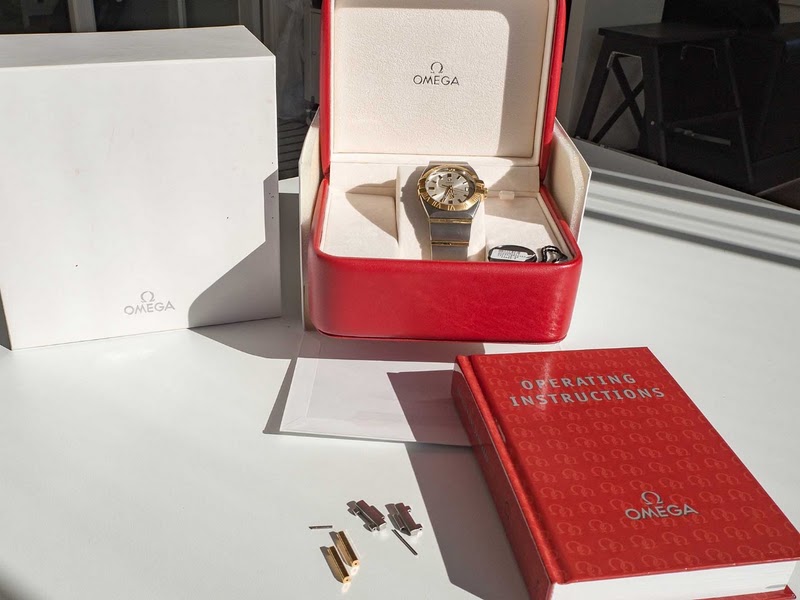 Omega watch listing