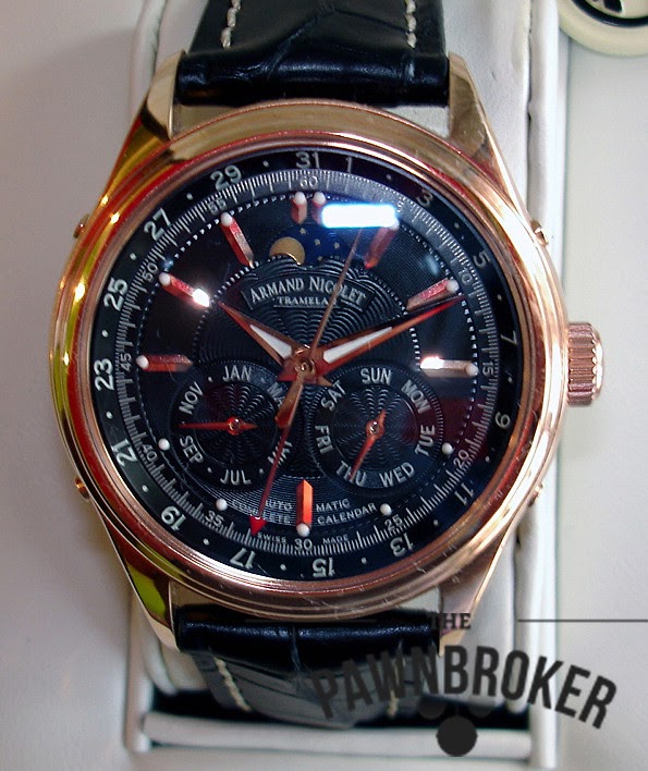 Armand Nikolet MO2 Complete Calendar in 18K rose gold watch listing