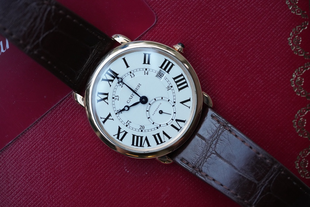 Cartier watch listing