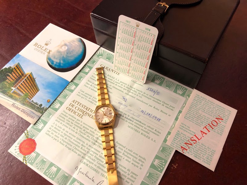 Rolex watch listing