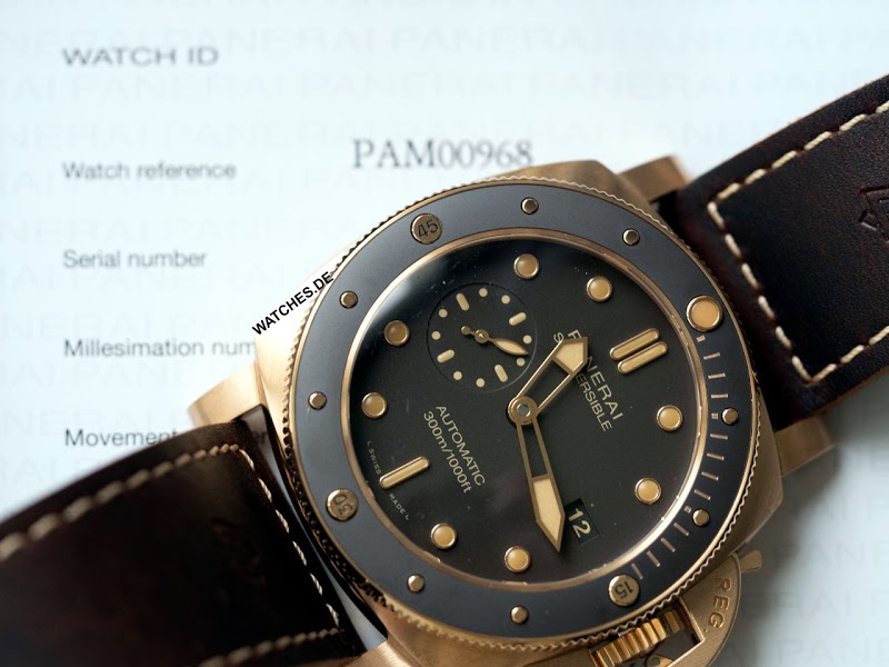 Panerai watch listing