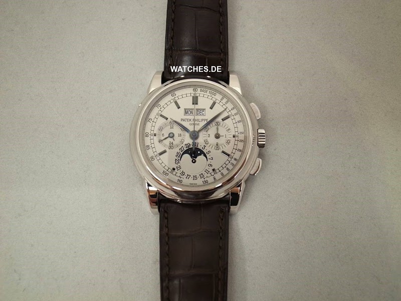 Patek Philippe watch listing