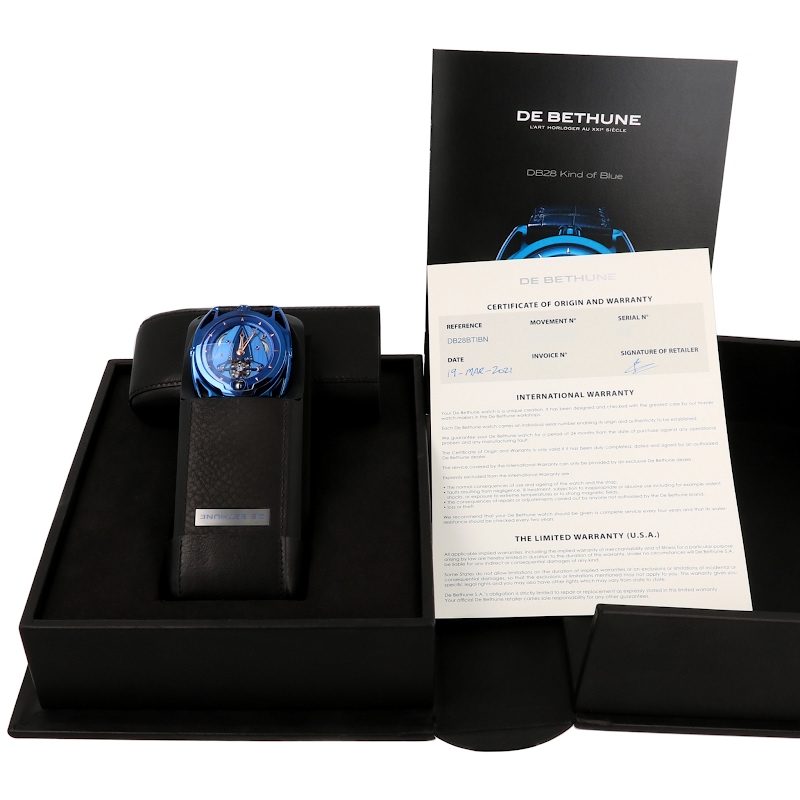 De Bethune watch listing