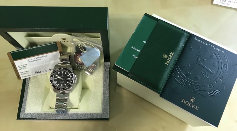Rolex watch listing