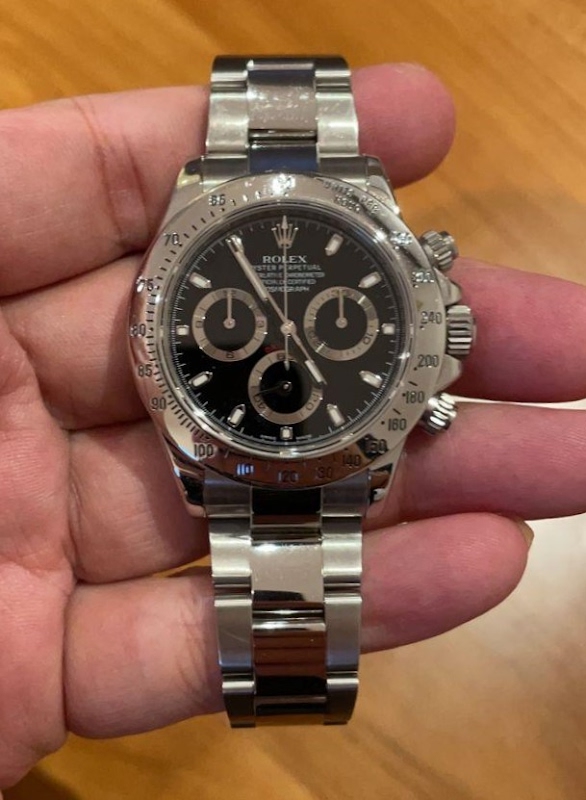 Rolex watch listing
