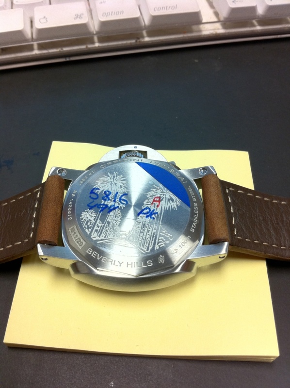 Panerai watch listing