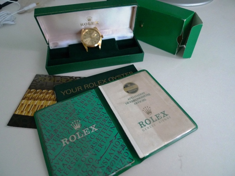 Rolex watch listing