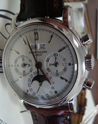 Patek Philippe watch listing