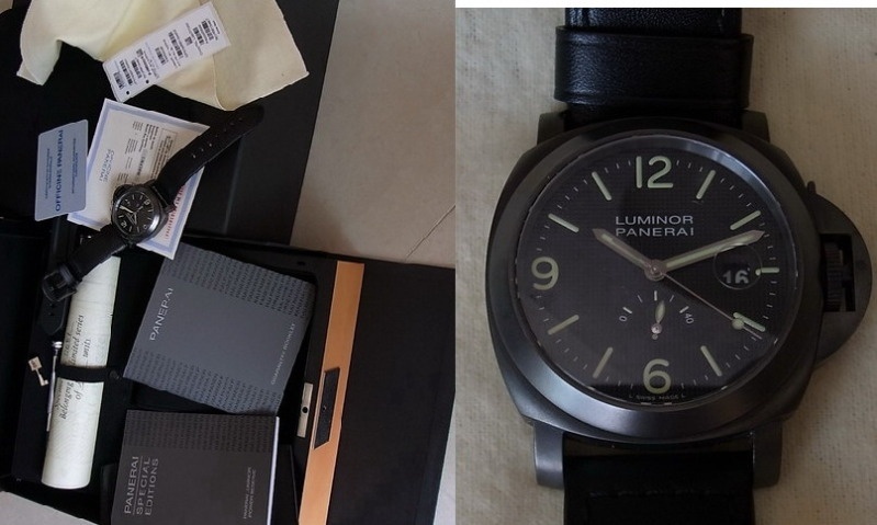 Panerai watch listing