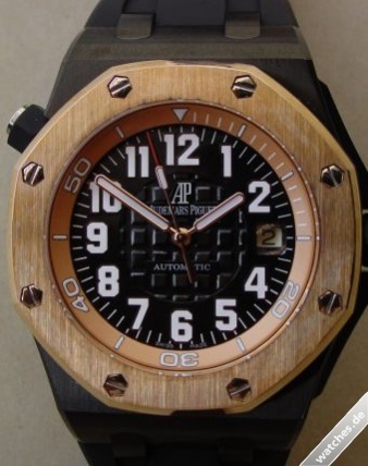 Audemars Piguet watch listing