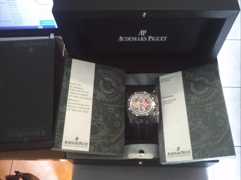 Audemars Piguet watch listing