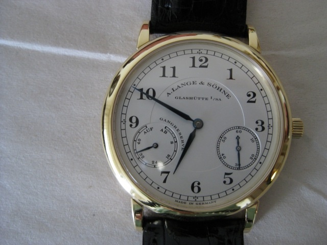 A. Lange and Söhne watch listing