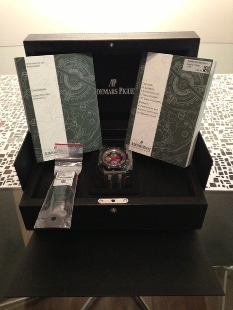 Audemars Piguet watch listing