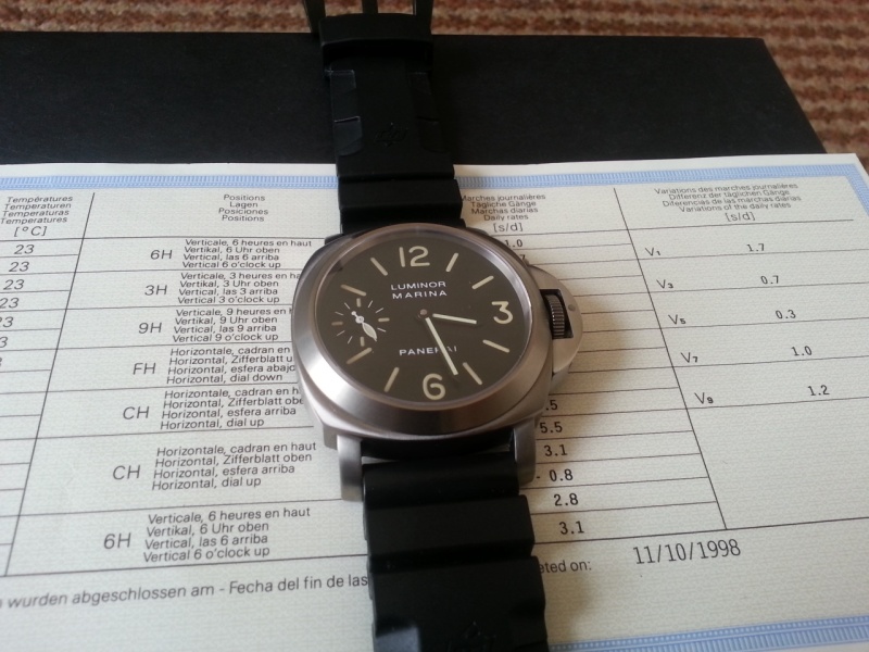 Panerai watch listing