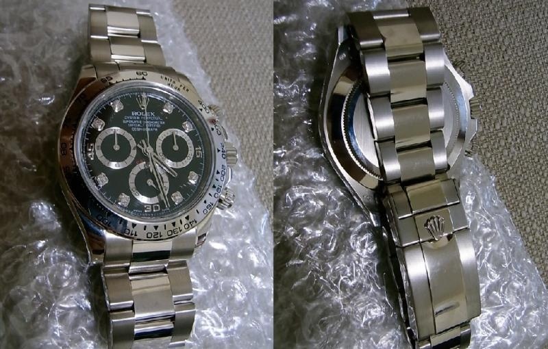 Rolex watch listing