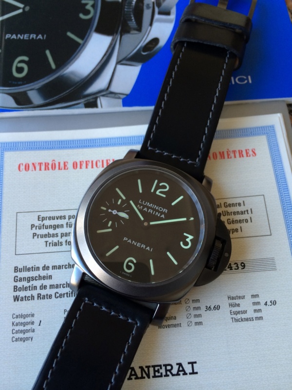 Panerai watch listing