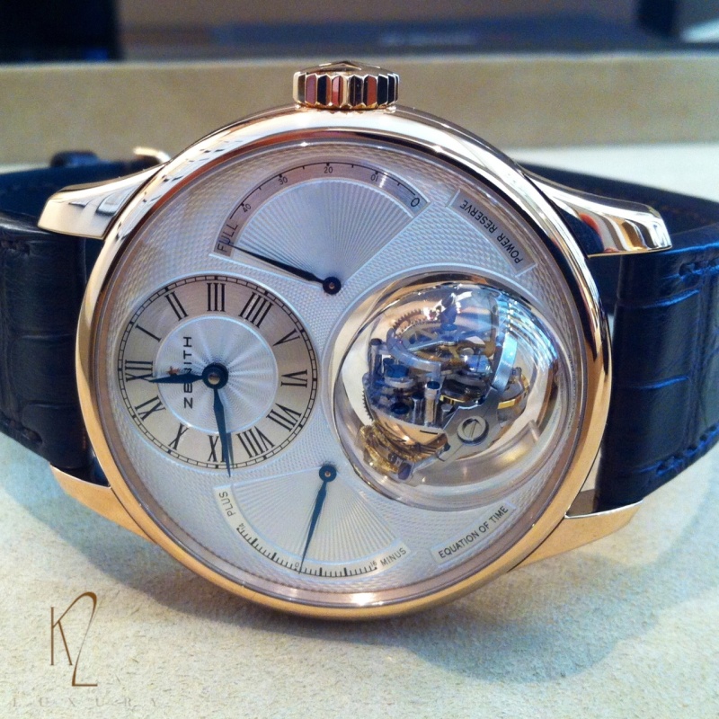 Zenith watch listing