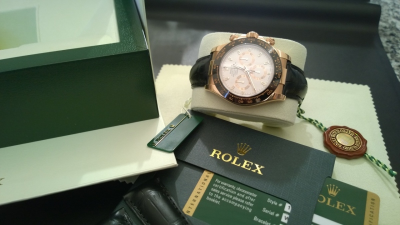 Rolex watch listing