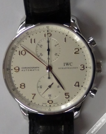 IWC watch listing