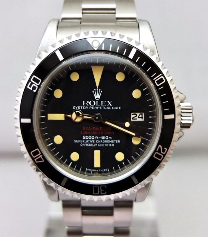 Rolex watch listing