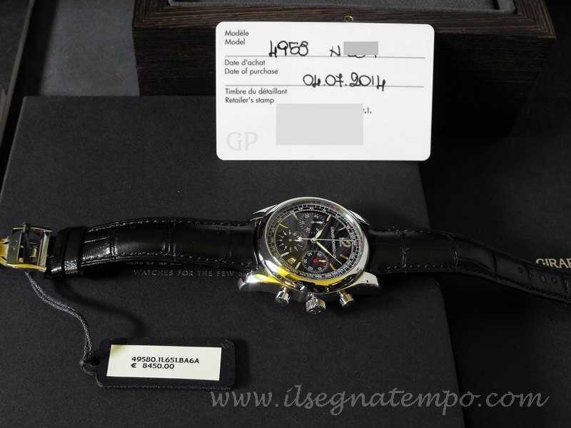 Girard Perregaux watch listing