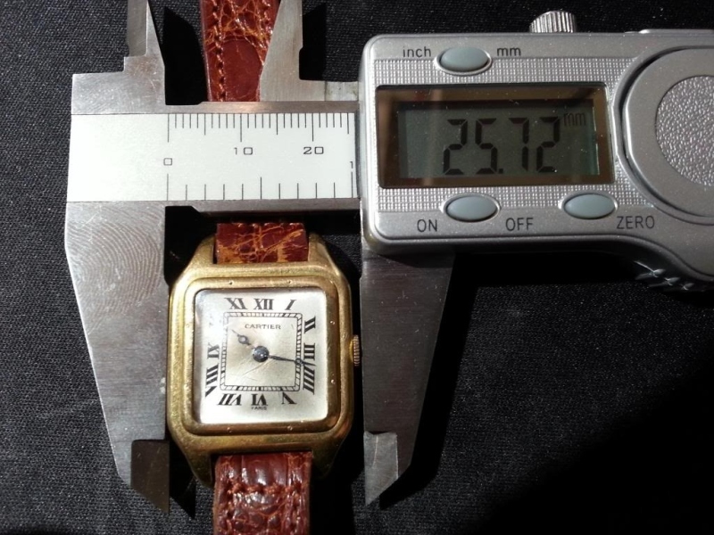 Cartier watch listing