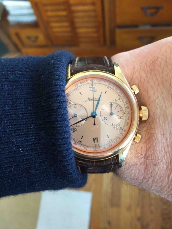 Minerva watch listing