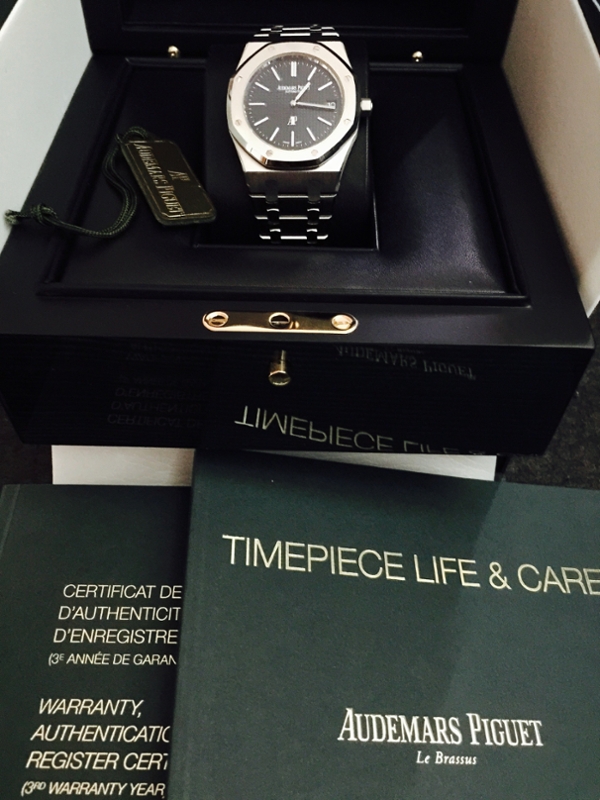 Audemars Piguet watch listing