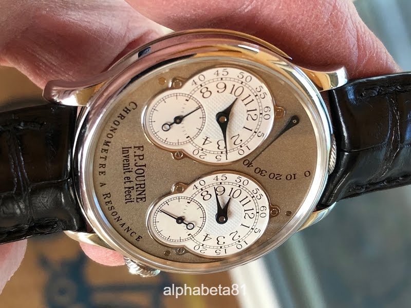 F.P. Journe watch listing