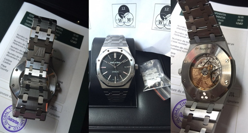 Audemars Piguet watch listing