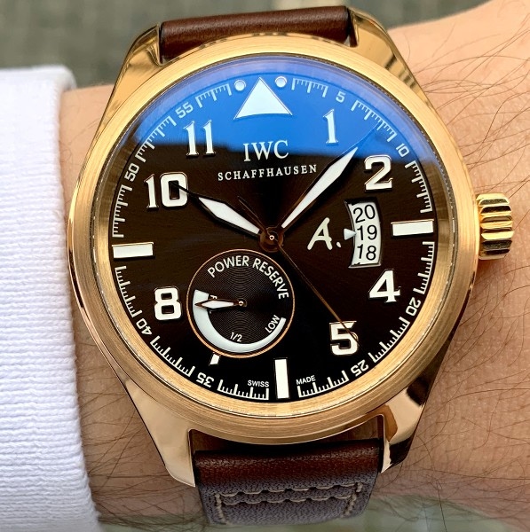 IWC watch listing