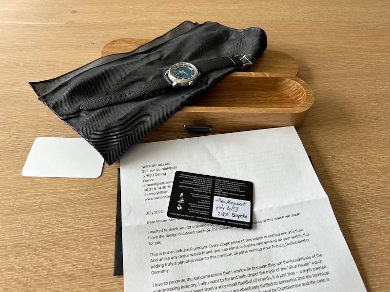 Sartory Billard watch listing