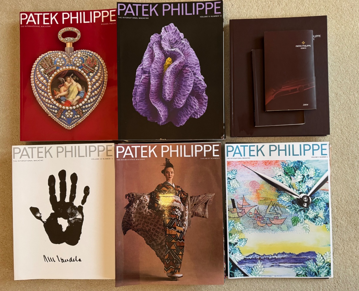 Patek Philippe watch listing