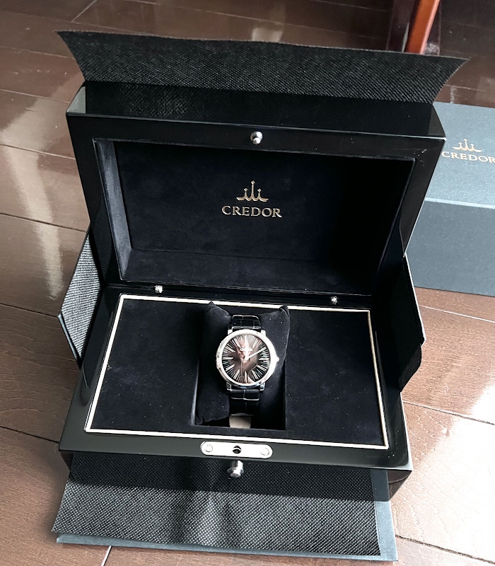 Seiko Credor Art Piece Mother of Pearl watch listing