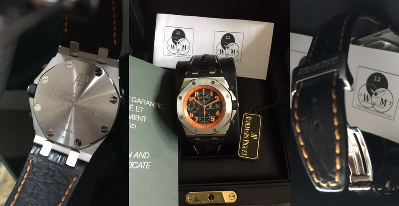 Audemars Piguet watch listing