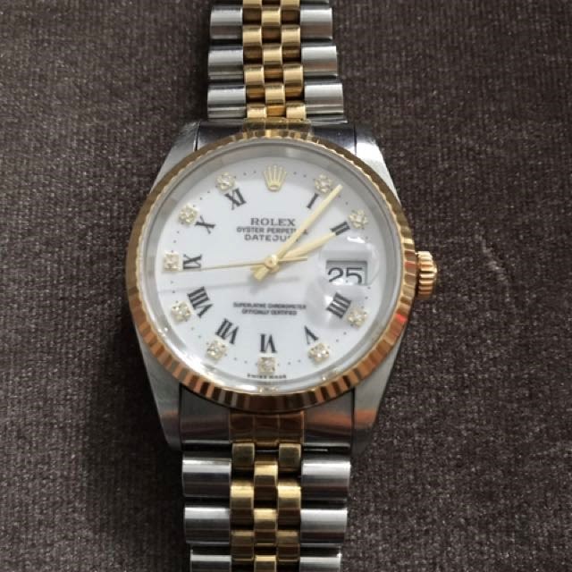 Rolex watch listing