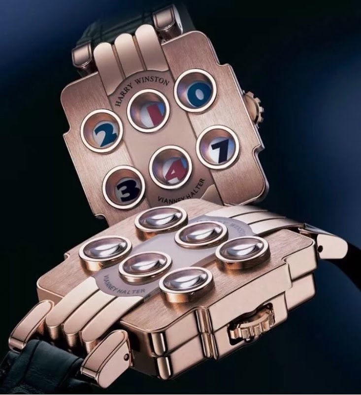 Harry Winston watch listing