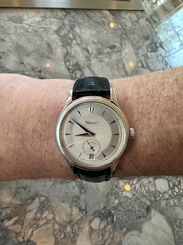 Chopard watch listing