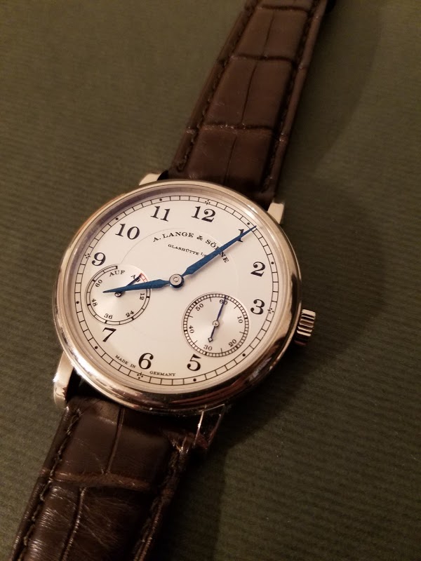 A. Lange and Söhne watch listing