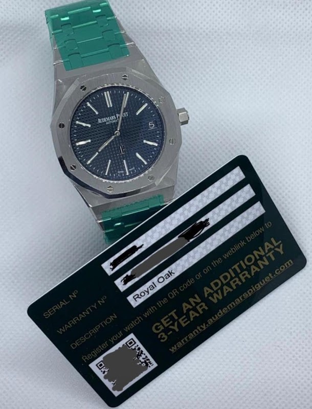 Audemars Piguet watch listing