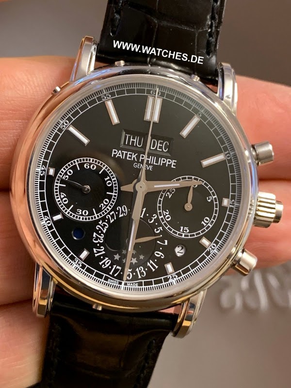 Patek Philippe watch listing