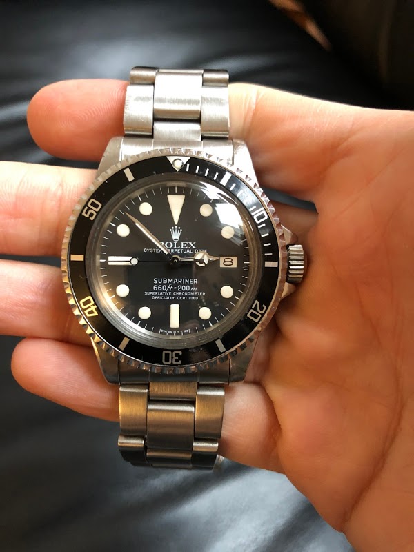 Rolex watch listing