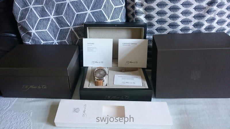 H. Moser watch listing