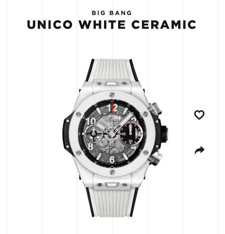 Hublot watch listing